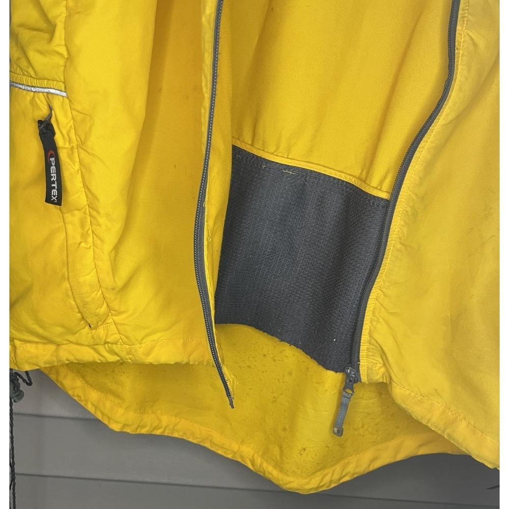 Karrimor LARGE bike vest, PERTEX convertible jacket MISSING SLEEVES yellow - Picture 10 of 16